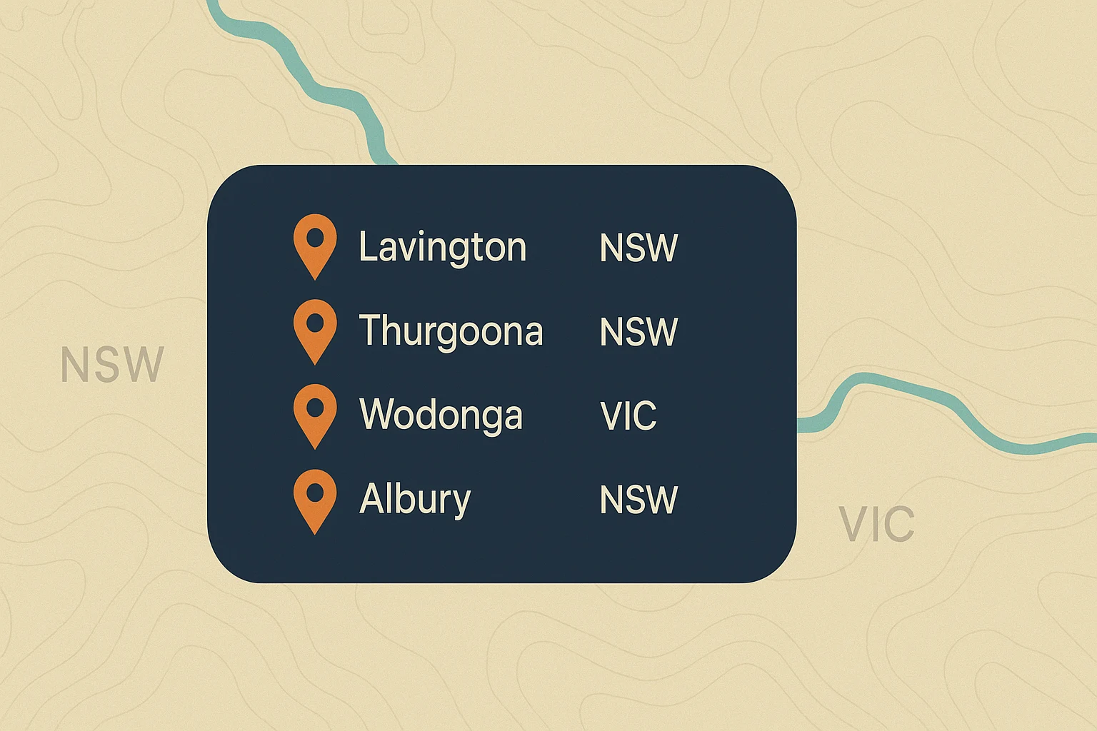 Suburb spotlight for common search requests