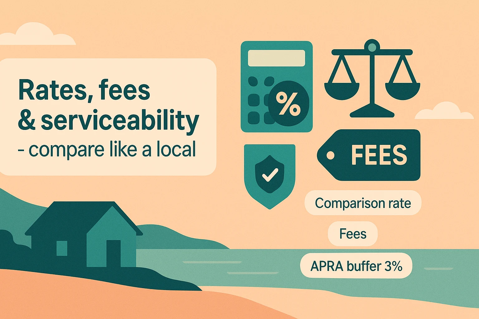 Rates, fees and serviceability in 2025 - how to compare loans like a local
