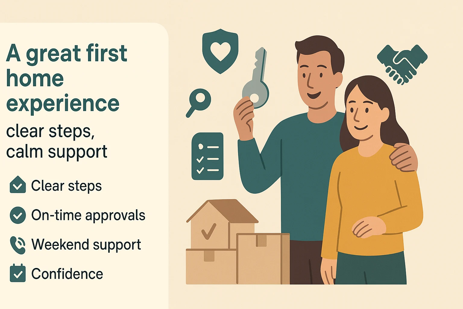 What a great first home experience feels like