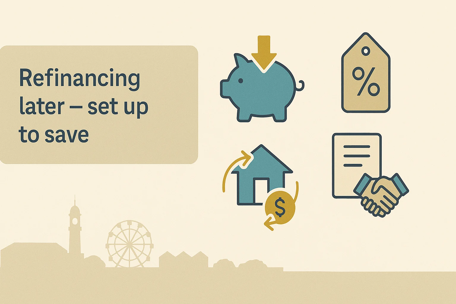 Refinancing later - set up to save